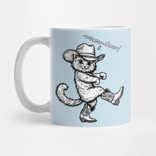 Meowhaw Country Cat Mug